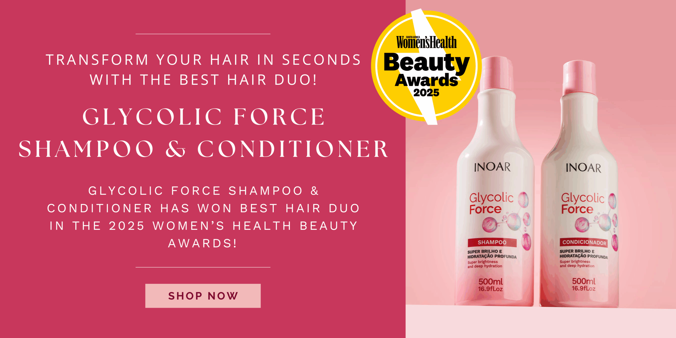 INOAR Glycolic Force duo