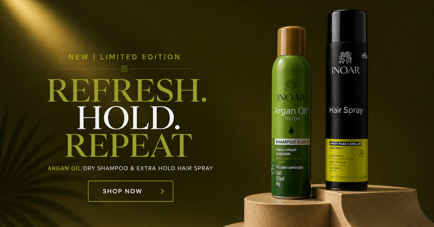 new launch hair spray